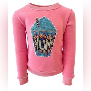 Peachy Yum Sweatshirt × 112 Lola + the Boys Like New Wore Once